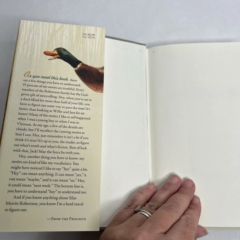Si-Cology 101 HCDJ Book Phil Robertson Duck Dynasty A&E 2013 1ST PRINT/ED‎